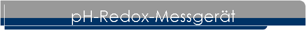 pH-Redox-Messgert